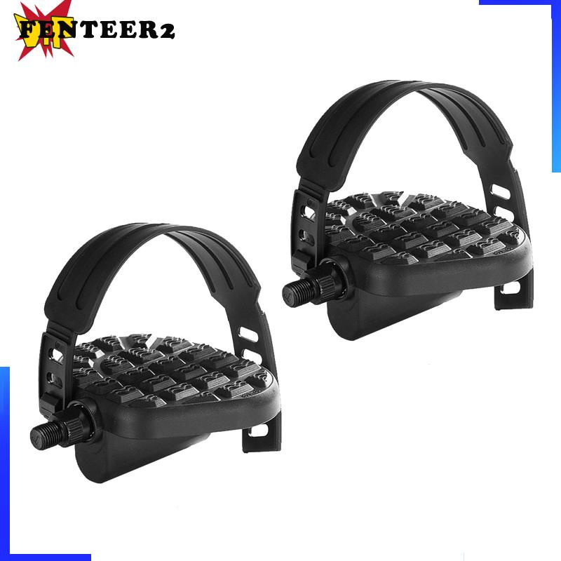 Bàn Đạp Xe Đạp Fenteer2 Có Dây Điều Chỉnh 1 / 2-Inch, 9 / 16-Inch