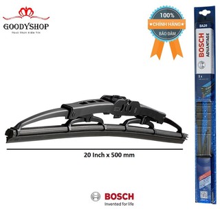 Thanh Gạt Mưa Bosch Advantage Thay Thế cho gạt Mưa xe ô tô Size 20inch ~ 50cm GOODYSHOP