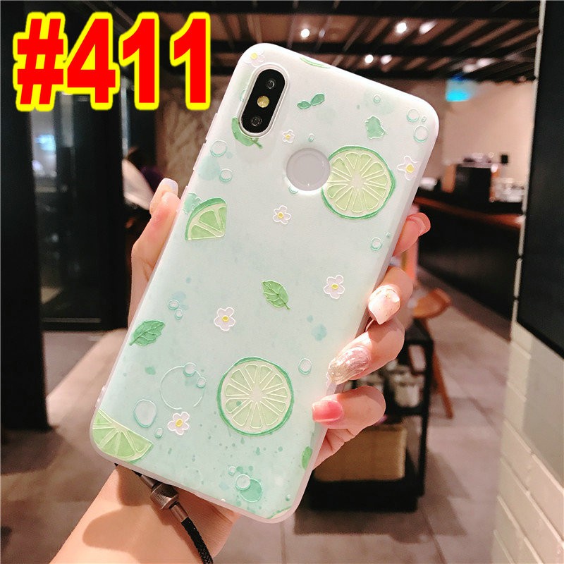 Xiaomi Redmi K20 7A 6A Pro Note 7 5A 4X Mi 9T A1 A2 A3 8 Cute Soft Lemon Fruit Phone Case