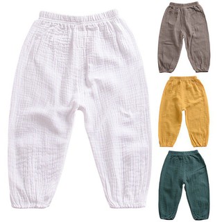 Quần dài chất vải cotton thoải mái cho bé trai