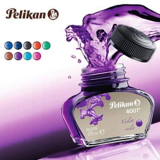 Mực Pelikan Đức chính hãng, mực bút máy cao cấp, dung tích 62.5ml, đủ màu