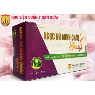 10 hộp Viên uống Ngọc Nữ Minh Châu Gold - Học viện quân y