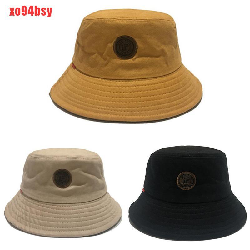 [xo94bsy]New Embroidery Letter Fashion Outdoor Leisure Fisherman Women Cap Men Bucket Hat