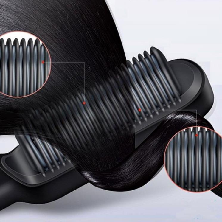 Lược Điện Chải Tóc Tạo Kiểu Chuyên Nghiệp, Lượt Điện Đa Năng - Kiêm Máy Uốn Duỗi Ép Tóc Tạo Kiểu Tùy Theo Sở Thích