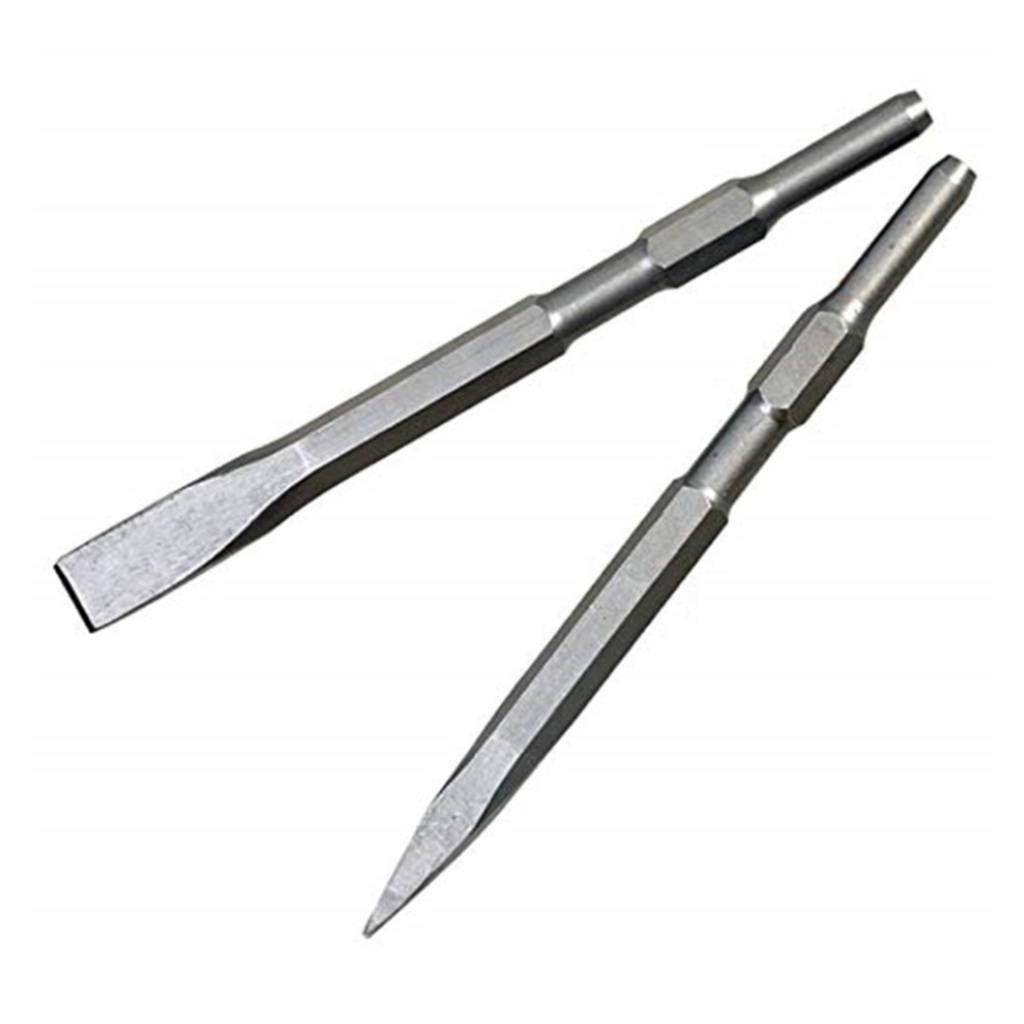 Mũi đục bê tông chuôi lục giác chuyên dụng cho máy khoan đục 0810 siêu cứng, dài đến 60CM