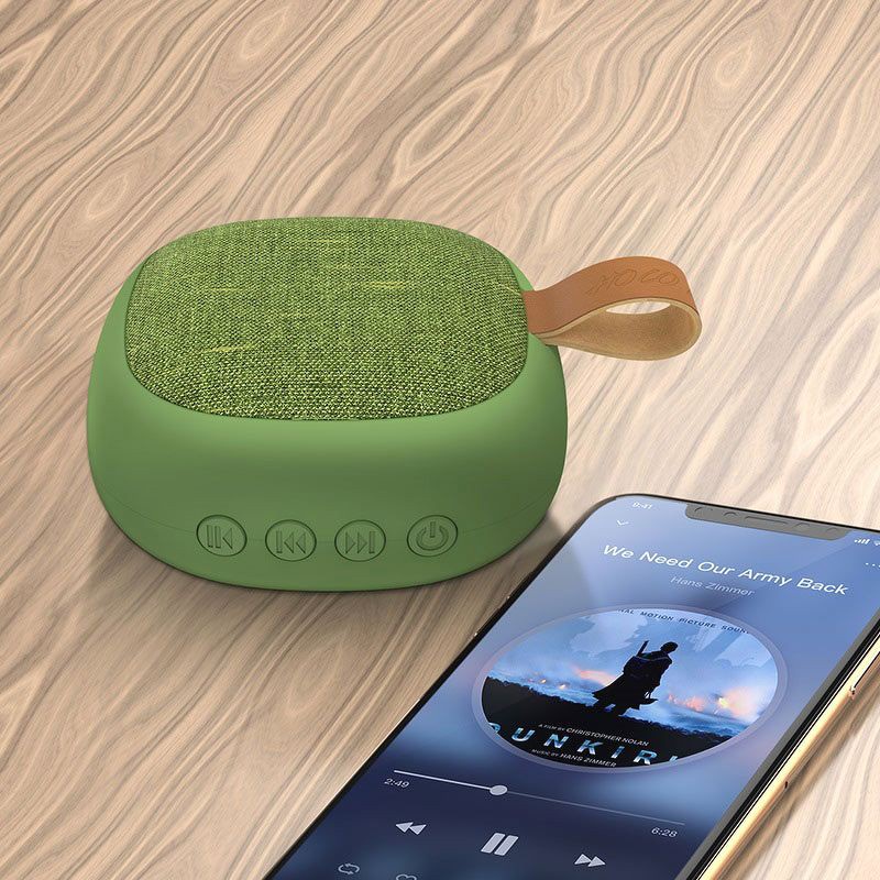 Loa Bluetooth mini Hoco BS31 Bright sound Wireless V4.2WT hỗ trợ khe cắm thẻ nhớ âm thanh sâu kết nối cả ios và android