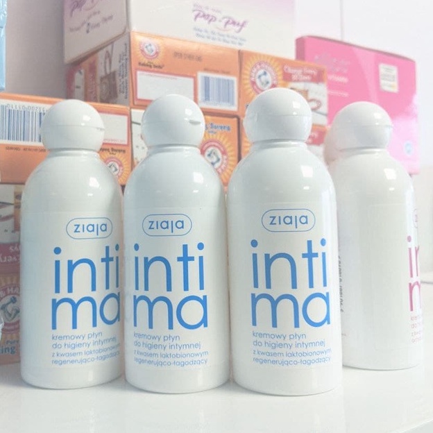 Dung dịch vệ sinh phụ nữ Intima ZIAJA 200ml nước rửa vùng kín