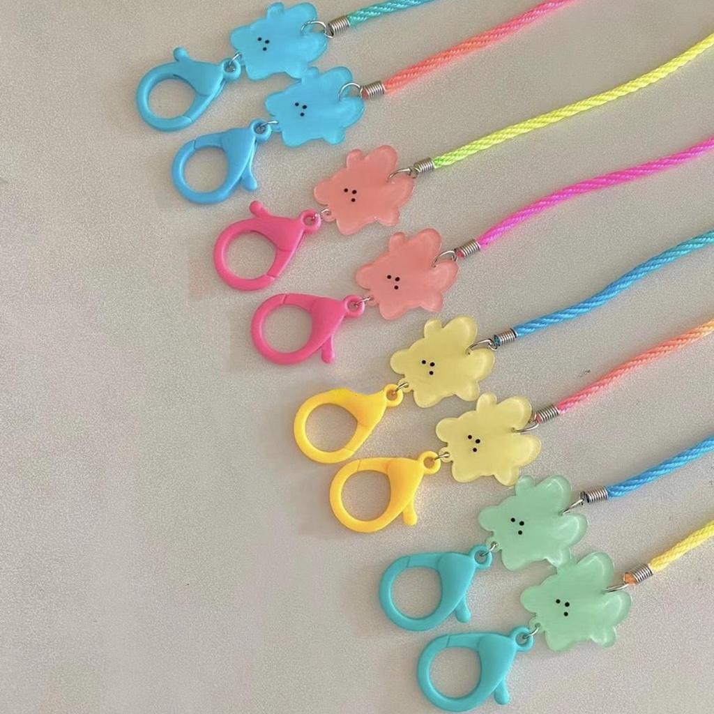 Dây Đeo Mắt Kính Đa Năng Họa Tiết Gấu Hoạt Hình Dễ Thương Đa Năng