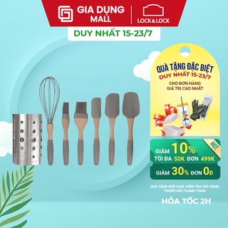 Bộ dụng cụ nhà bếp 7p lock&lock sillicon ckt226 hàng chính hãng