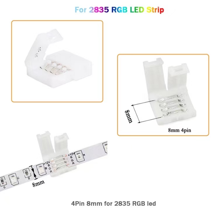 Dây Đèn Led 4 Pin RGB A + E 100% Chính Hãng