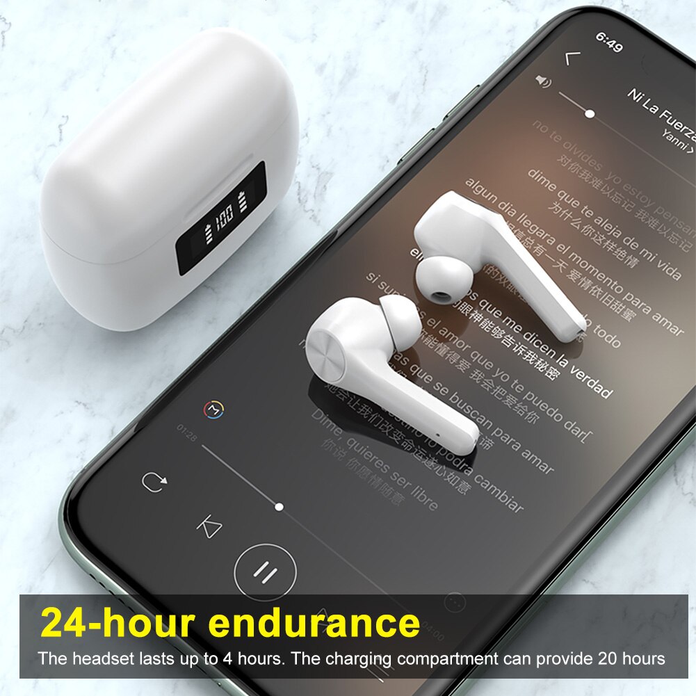 Bộ Tai Nghe Không Dây Bluetooth Cảm Ứng Chống Cháy Nổ 2020 T9