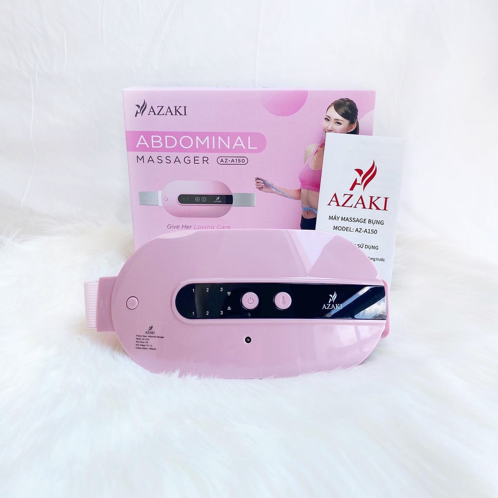 MÁY MASSAGE BỤNG CHO VÒNG EO THON GỌN VÀ SĂN CHẮC AZAKI A150