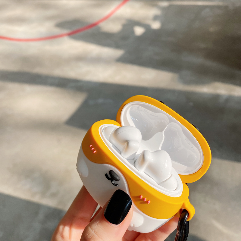 Ốp Bảo Vệ Hộp Đựng Tai Nghe Airpods Hình Chó Corgi Đáng Yêu Cho Huawei Freebuds 4i