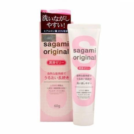 Gel Bôi Trơn [CHÍNH HẪNG] và tạo độ ẩm tự nhiên Sagami Original - Tuýt 60g chính hãng
