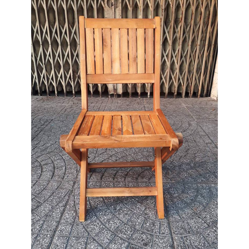 Ghế gỗ xếp mini - Lê Tâm Furniture