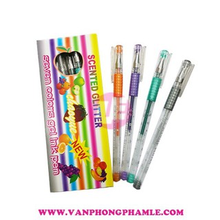 Bút nước trái cây kim tuyến (Hộp 12 cây)