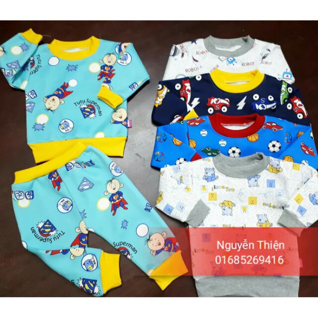 Combo nỉ lông 5 số 25 bộ