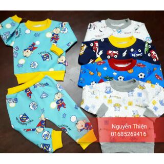 Combo nỉ lông 5 số 25 bộ
