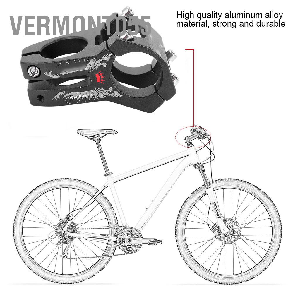 Vermont055 WAKE 31.8mm Durable Mountain Road Bike Handlebar Stems Aluminum Alloy Bicycle Bar Stem