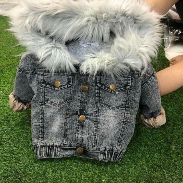 Freeship 99k TQ_Áo jean cho bé
