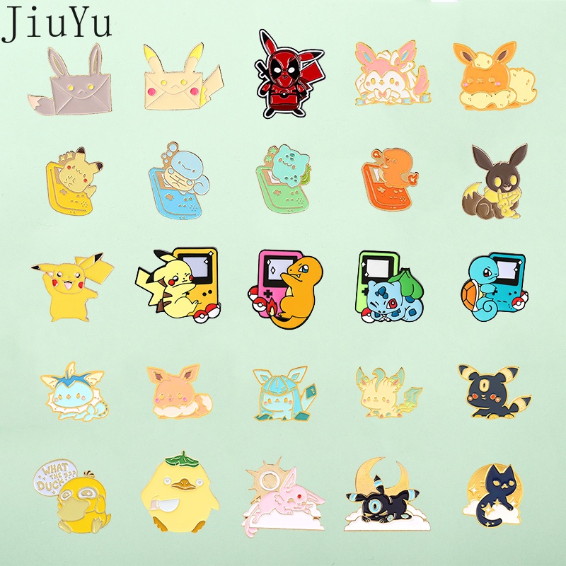 Ghim Cài Áo Hình Động Vật Hoạt Hình Đáng Yêu