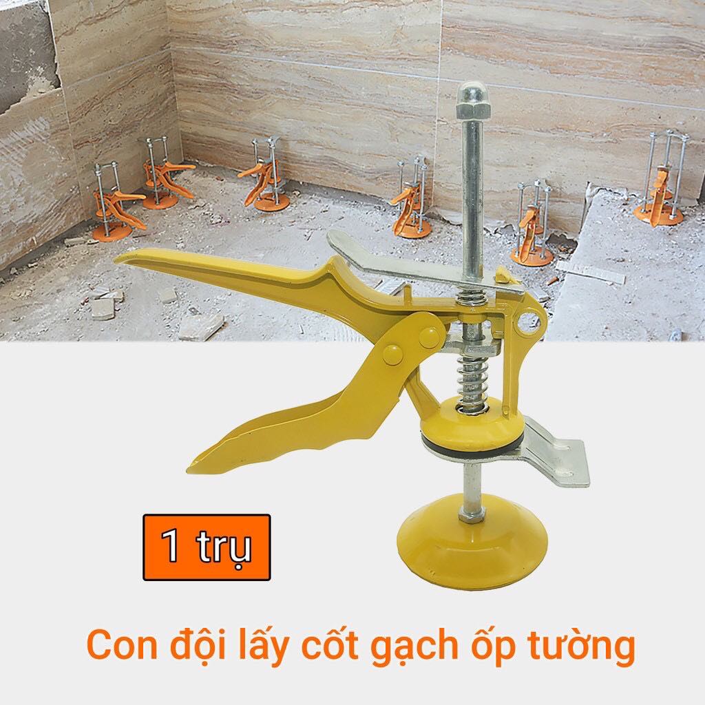 Bộ 4 chiếc kích nâng gạch 1 trụ kê kích nâng gạch - con đội gạch 1 trụ