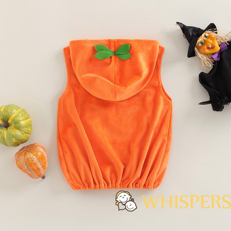 Áo Thun Ba Lỗ Họa Tiết Mặt Cười Halloween Cho Bé Trai Và Bé Gái