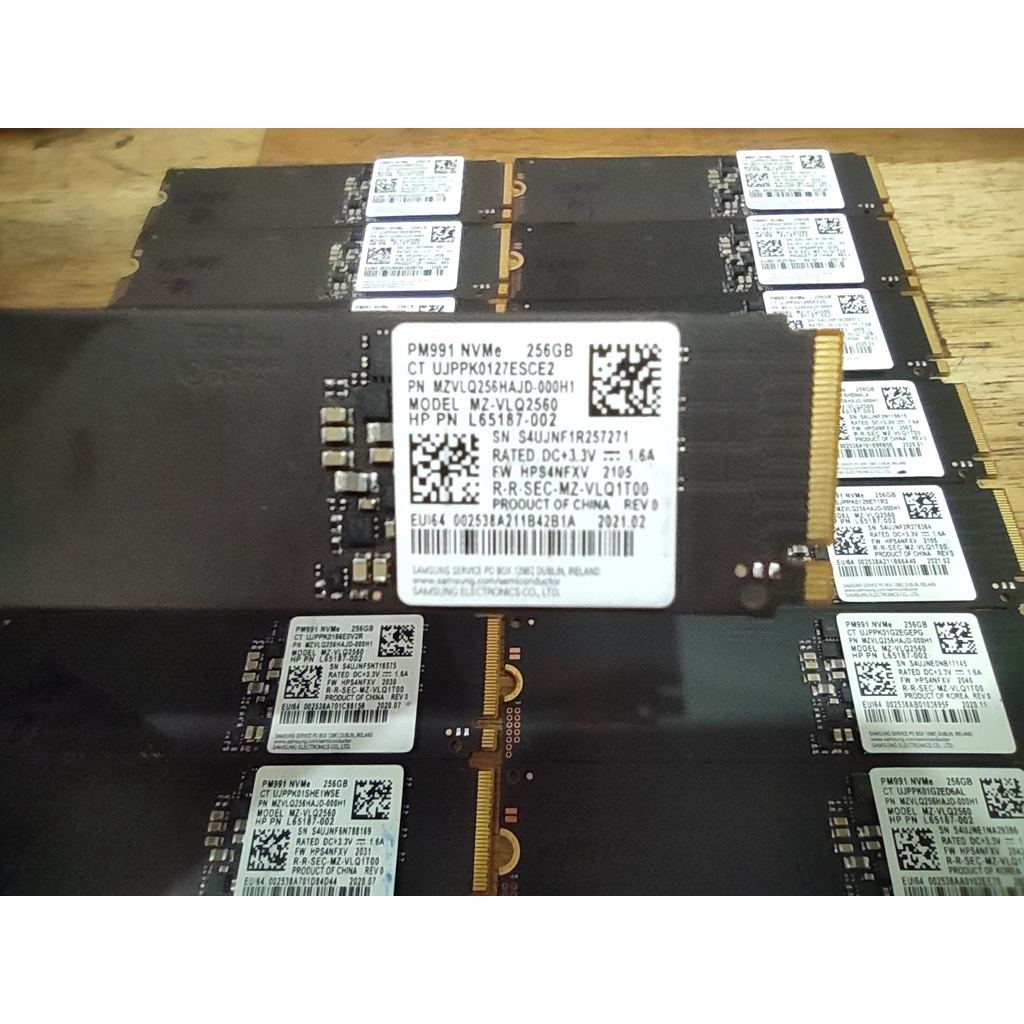Ổ cứng SSD Samsung M2 2280 Nmve 256GB Pcie Gen 3x4 tốc độ cực cao