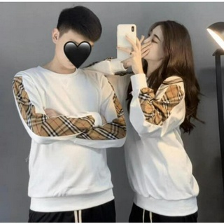 BURBERRY Áo Sweater Cổ Tròn Tay Dài Burberry C08880