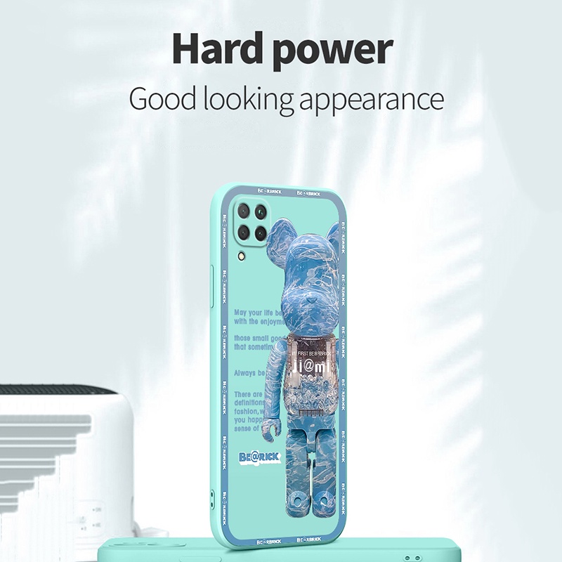 Ốp Điện Thoại Silicone Mềm Họa Tiết Gấu Độc Đáo Cho Samsung Galaxy A12 A22 A32 A52 A72 4G 5G A52S M12 M32 F22