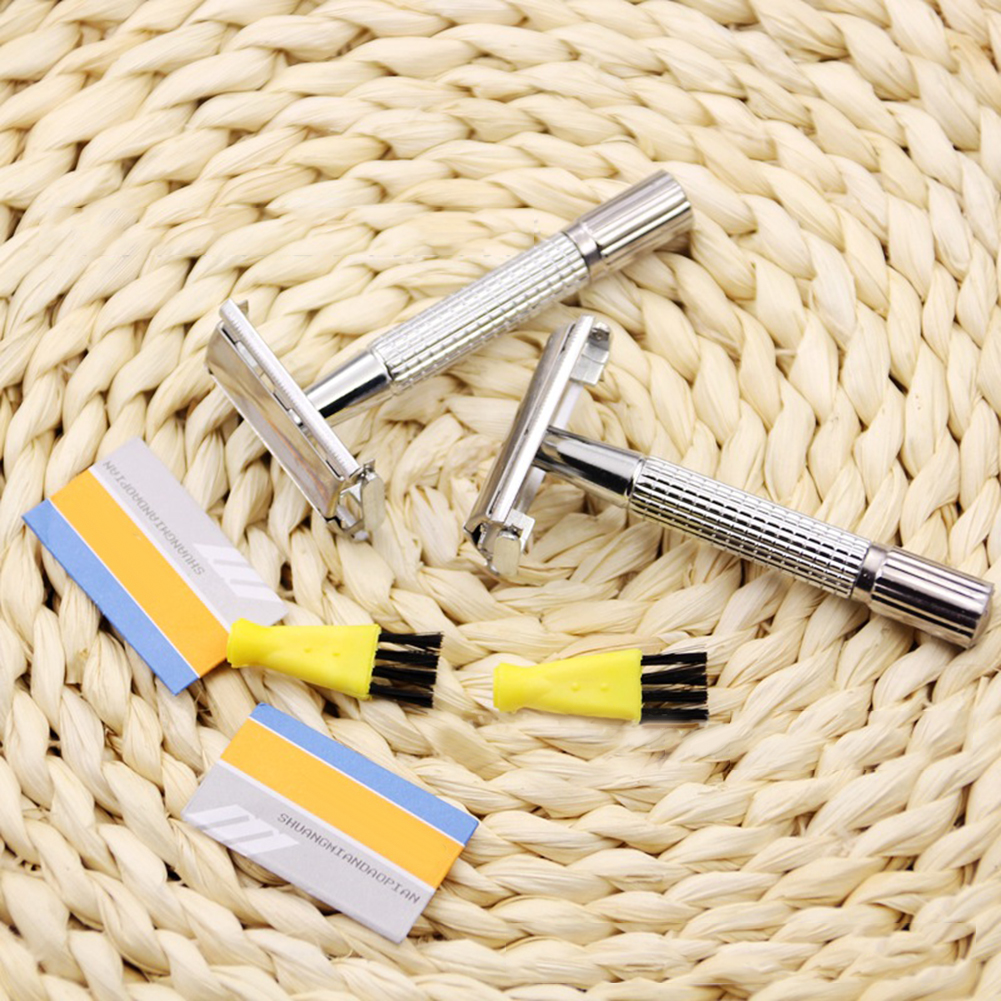 (Hàng Mới Về) Dao Cạo Râu Hai Lưỡi Tiện Dụng Cho Nam | BigBuy360 - bigbuy360.vn