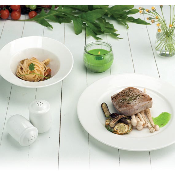 Dĩa súp Minh Long nhiều size, Jasmine LYS Trắng Ngà dùng  trong gia đình, đãi khách hay tặng tân gia