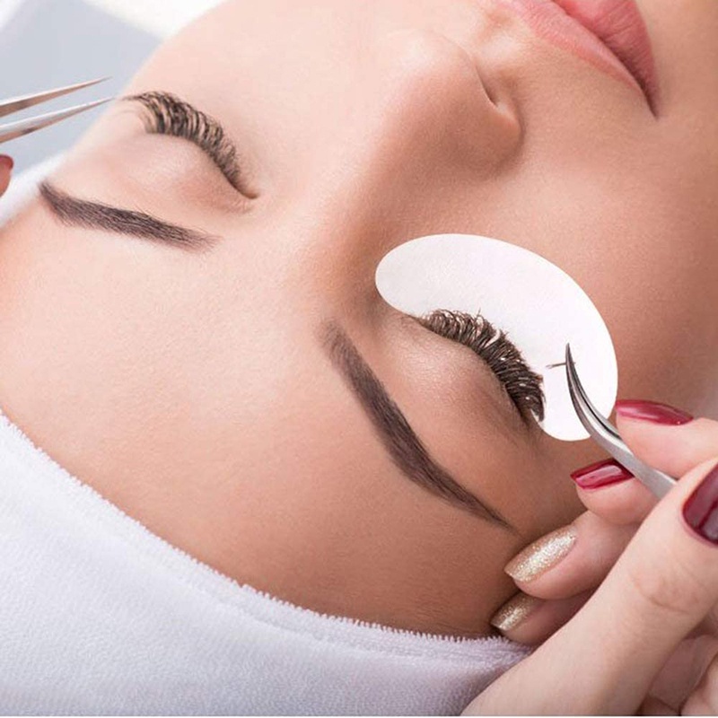 1 Cặp Đệm Gel Lót Dưới Mắt Hỗ Trợ Nối Mi Tiện Dụng