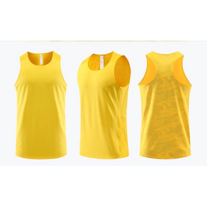 Áo tank top, áo singlet thể thao chạy bộ nam SYRUNNING - ONSTEP siêu thoáng, nhanh khô, thoải mái vận động