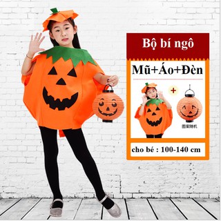 Bộ đồ hóa trang quả bí ngô cho bé cho bé COS-Bí ngô - COS-Bí ngô
