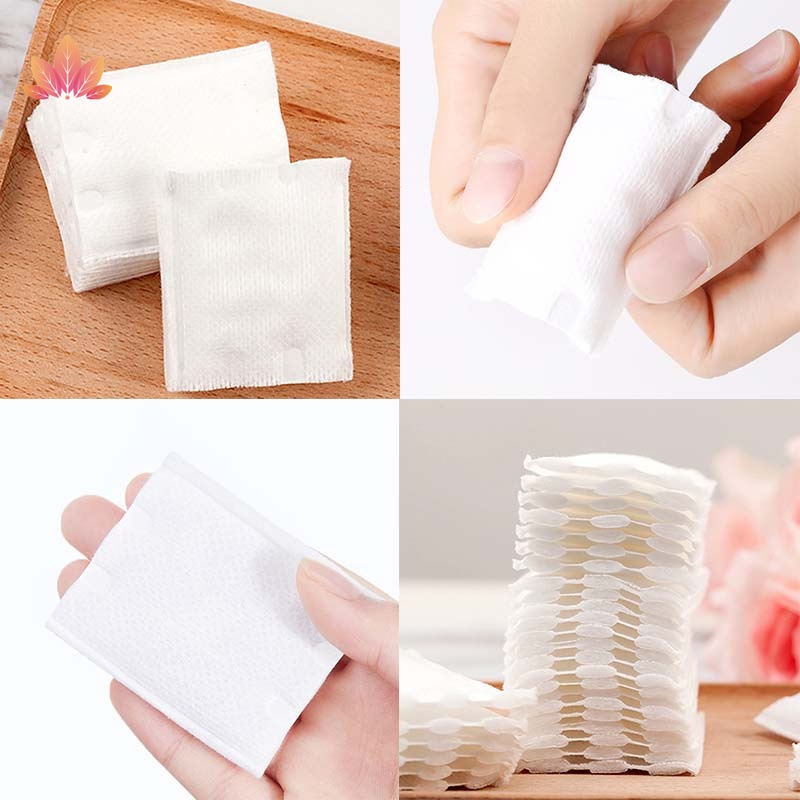 Bộ 50 Miếng Bông Tẩy Trang Hai Mặt Mềm Mại Làm Sạch Da JP5