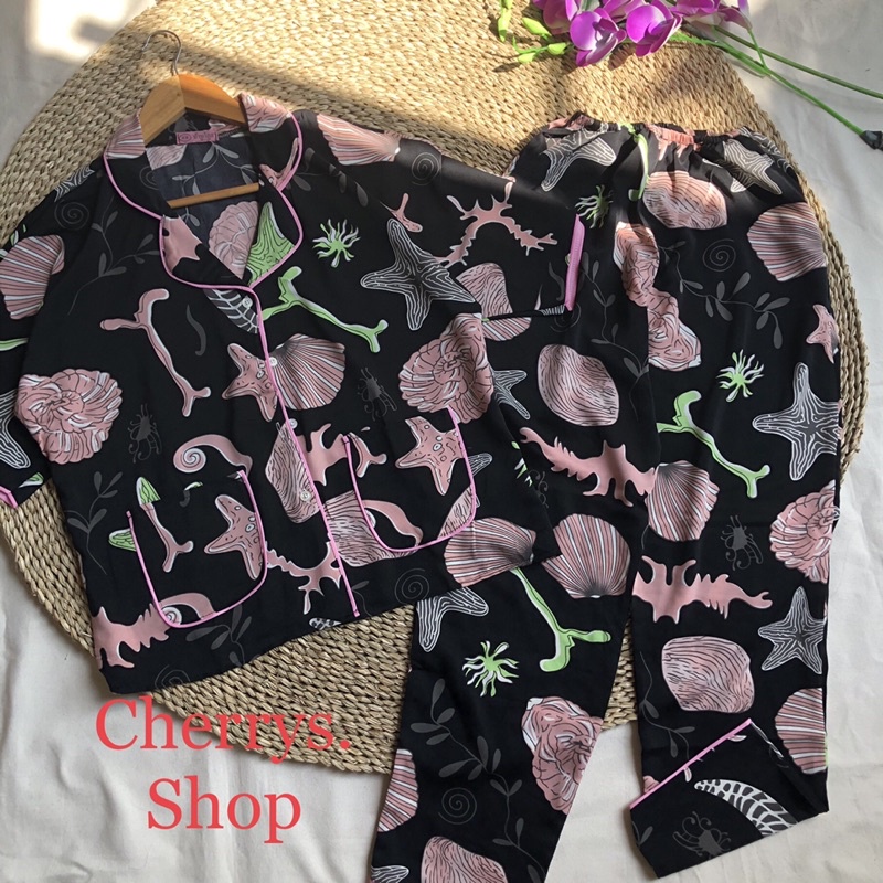 Đồ bộ pijama lụa mango cánh dơi dưới 58 kg -Đồ bộ mặc nhà-mặc ngủ siêu hot