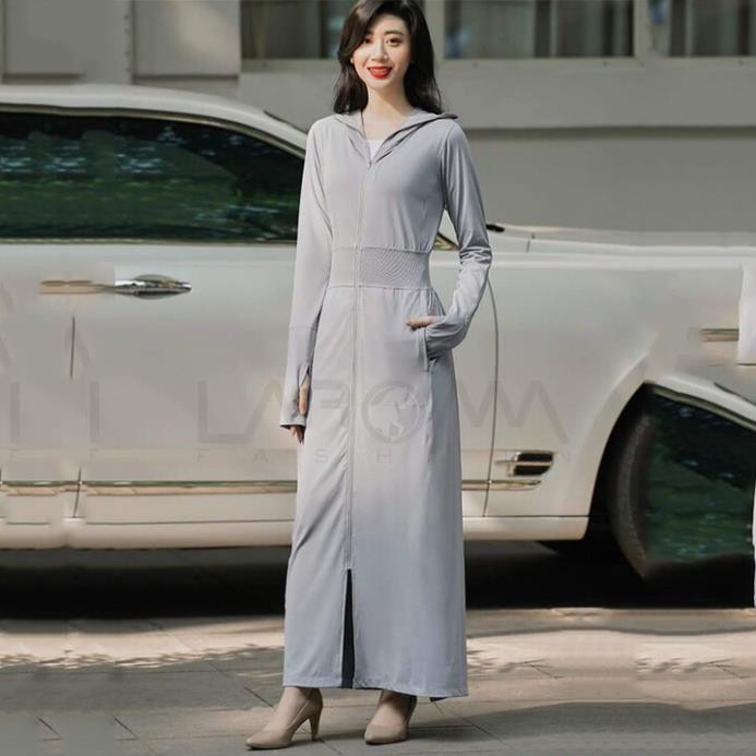 Áo khoác chống nắng nữ toàn thân thông hơi mát lạnh LN05 | BigBuy360 - bigbuy360.vn