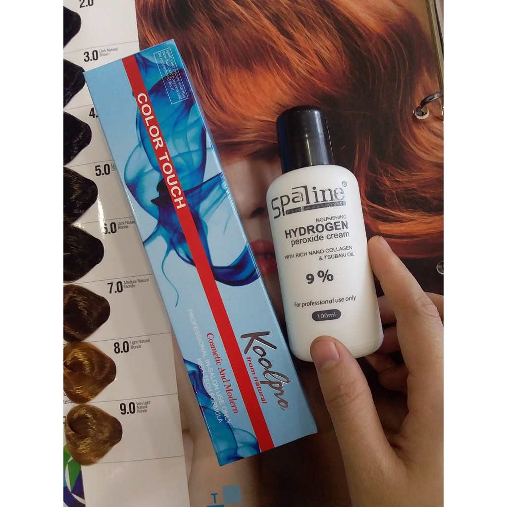 MÀU NHUỘM THỜI TRANG KOOLPRO 100ML+ TẶNG KÈM OXY