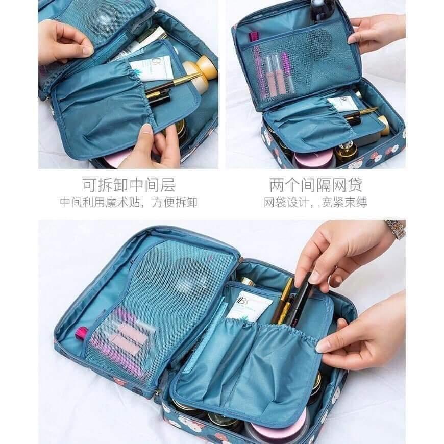 Túi Đựng Tiện Ích, Túi Đựng Mỹ Phẩm/Đồ Dùng Cá Nhân Khi Công Tác, Du Lịch Chắc Chắn (Mẫu Ngẫu Nhiên)