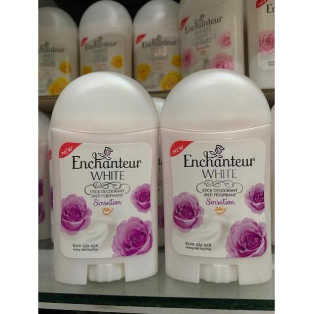 Sáp Khử Mùi Enchanteur Trắng Da Sensation 40g