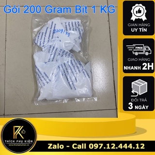 Gói hút ẩm 200g/500g/1000g đóng túi 1kg - túi hạt chống ẩm silica gel