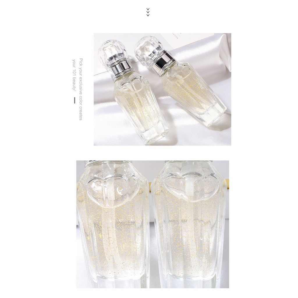 PiAC - Kem lót Lá Vàng Moisten Gold foil Make Up Base Kem Lót Trong Suốt Chứa Lá Vàng, Nước Hoa Hồng, Hyaluronic acid,