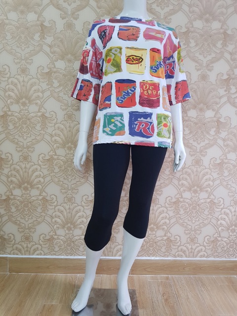 Quần legging big size thun lỡ đưn trơn túi to size lớn 80-110kg