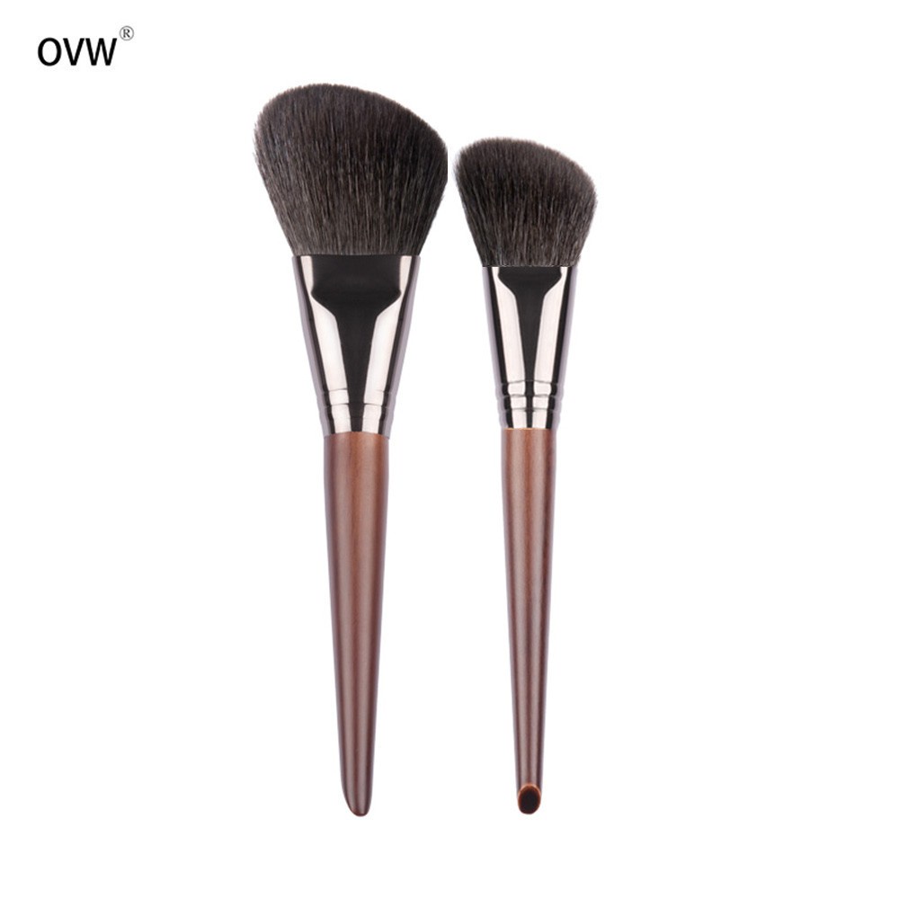 Set 2 cọ trang điểm OVW XQ0104 lông dê đa năng