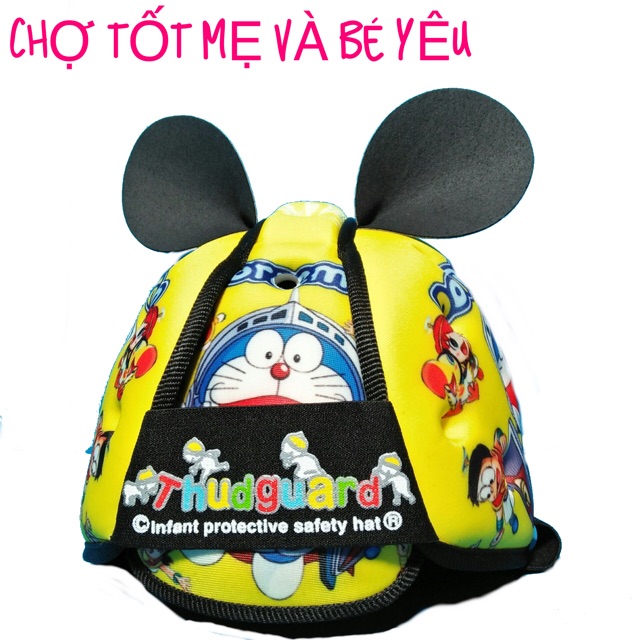 MŨ/NÓN BẢO HIỂM CHO BÉ TẬP ĐI/TẬP BÒ