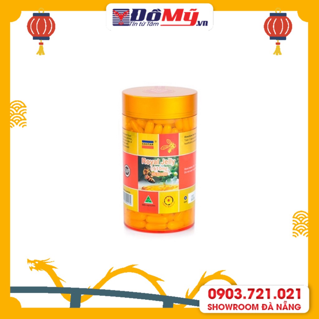 Sữa Ong Chúa Royal Jelly Costar (1610mg x 365 viên)