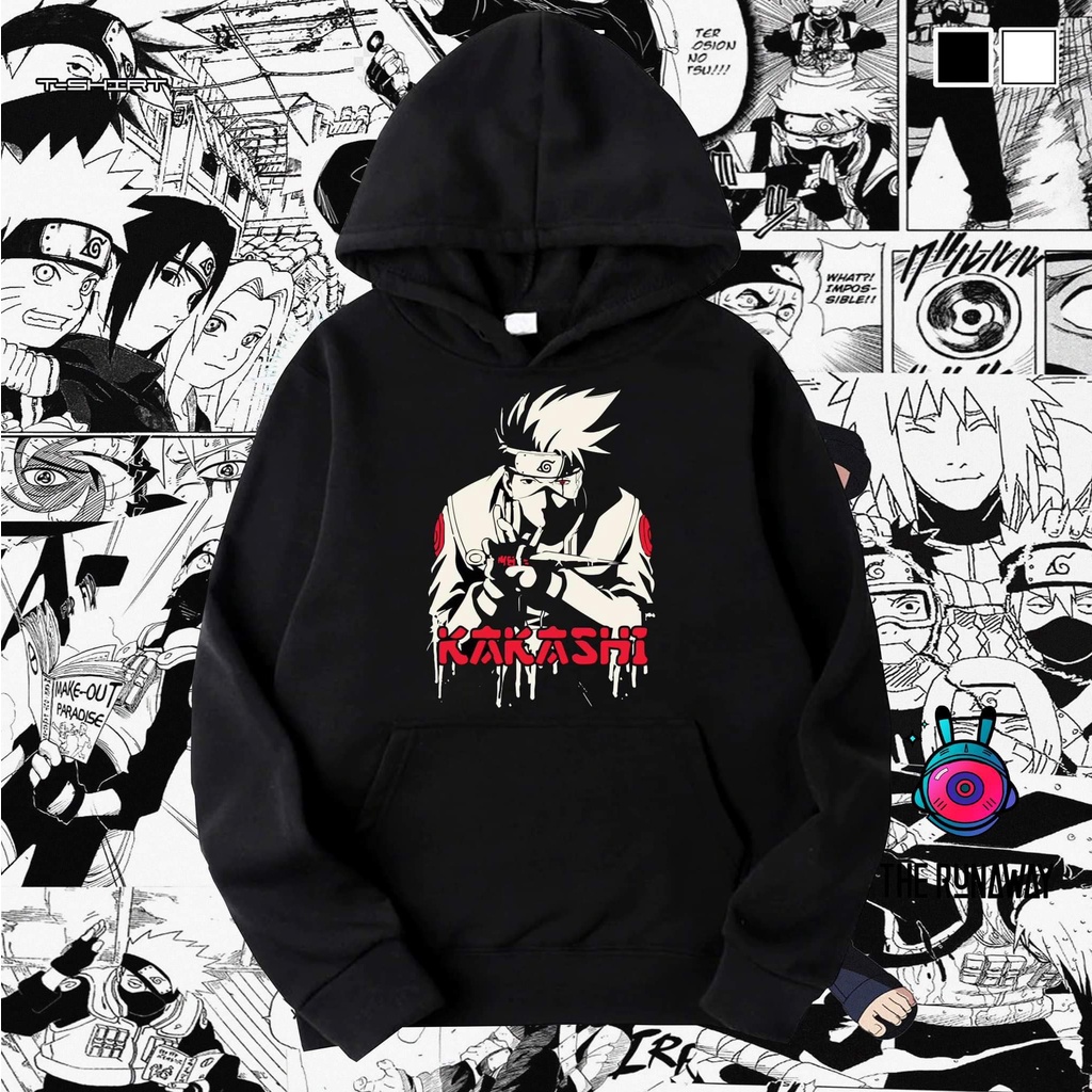 Áo Hoodie Naruto: Kakashi Hatake #1 Nam / Nữ by The Runaway