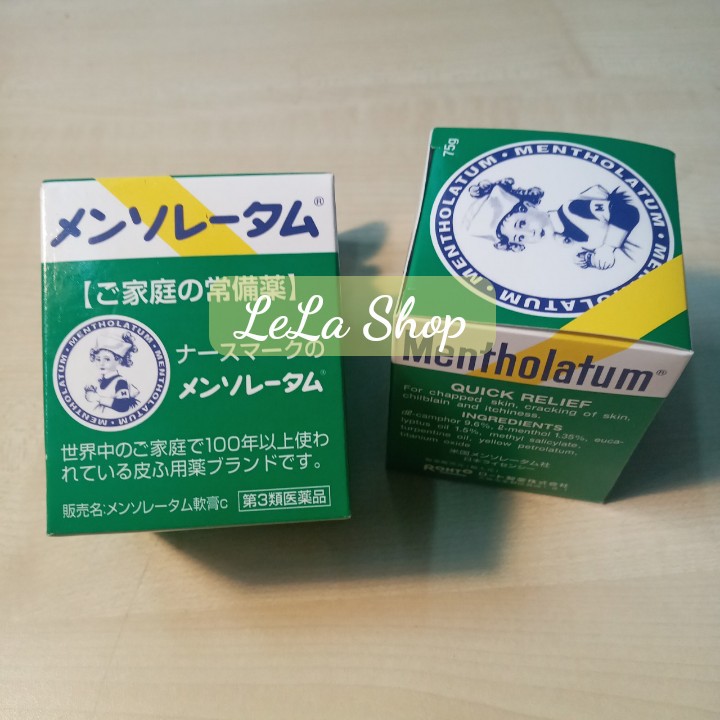 Dầu Cù Là MENTHOLATUM Rohto Nội Địa Nhật