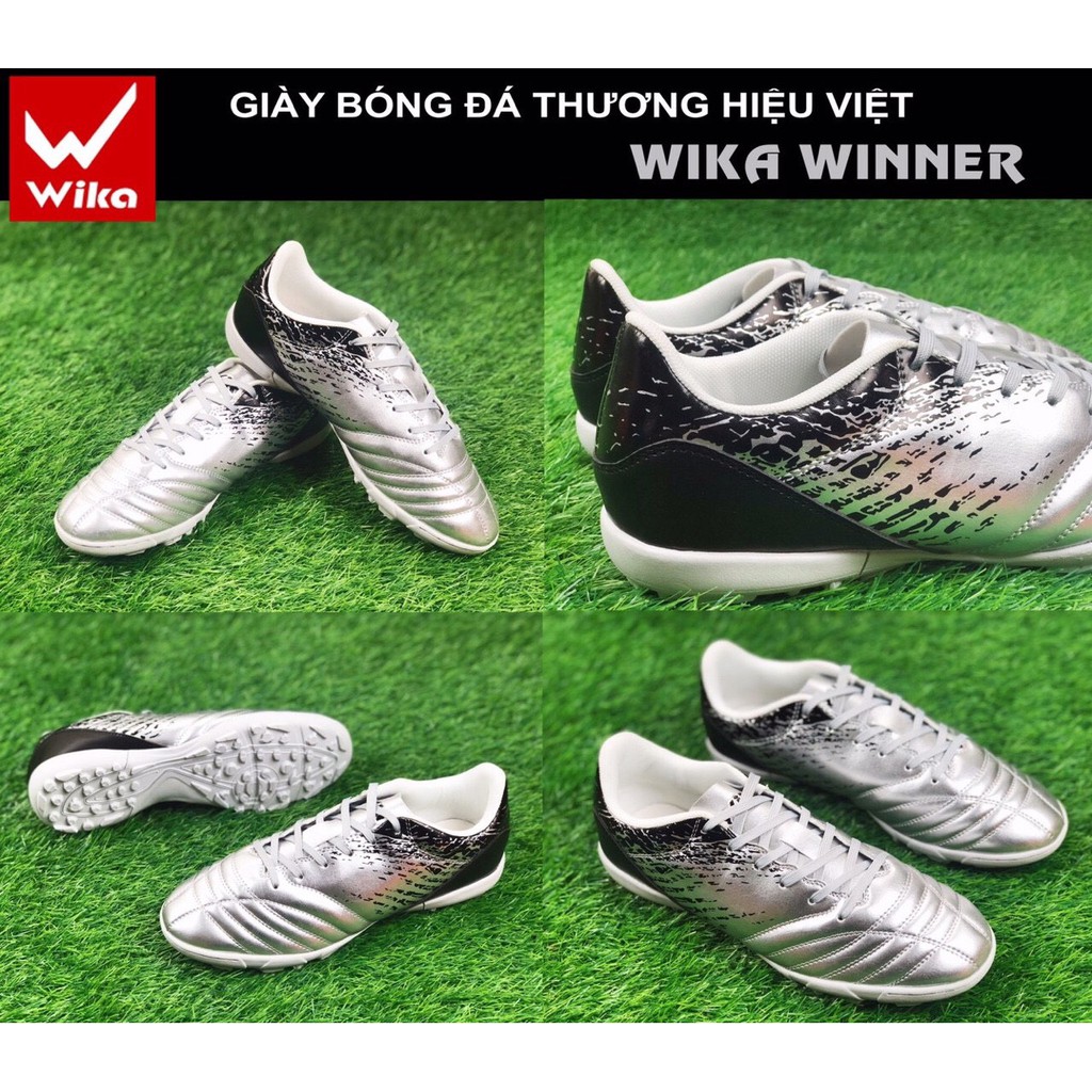 Giày đá bóng Wika Winner Văn Đức đá banh chính hãng sân cỏ nhân tạo TF full box